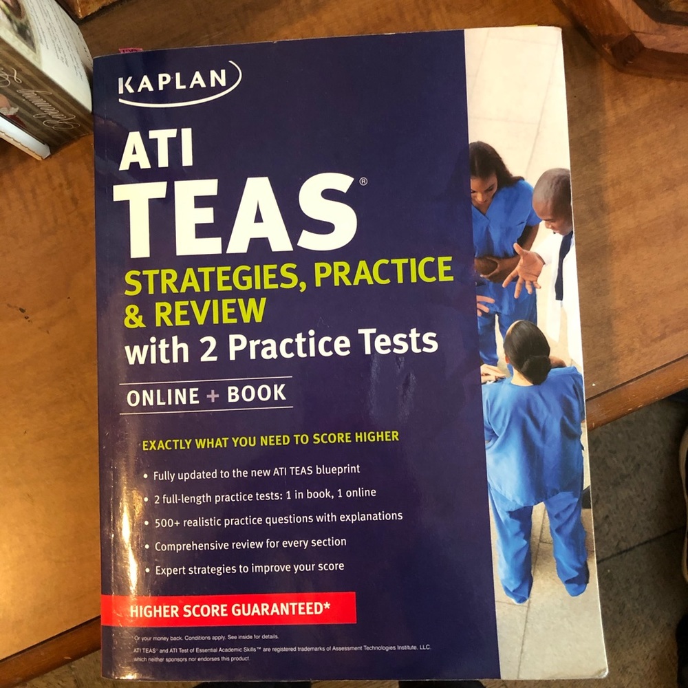 ATI TEAS practice book - Nursing
